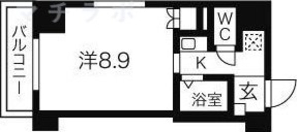 ドール久屋通の物件間取画像